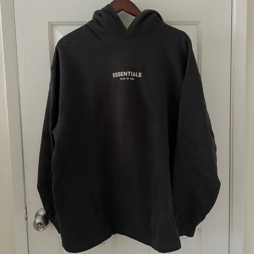 Fear Of God Essentials Relax Fit Hoodie Gem